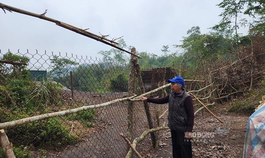 Công ty Mangan Cao Bằng tiếp tục bị tố xâm phạm đất của dân trong quá trình khai thác khoáng sản. Ảnh: An Trịnh.
