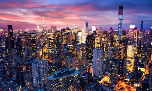New York hoa lệ và sôi động về đêm