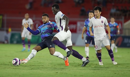 Bình Định luôn thi đấu rất tốt trên sân nhà và từng thắng Bình Dương 4-1 ở V.League 2022 tại sân Quy Nhơn. Ảnh: VPF