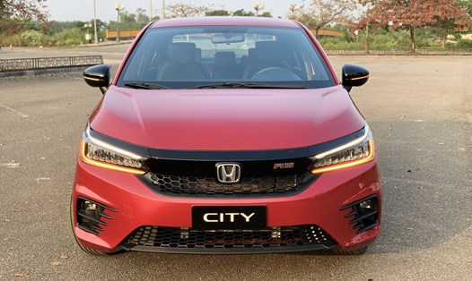 Honda City - mẫu xe ôtô có doanh số đứng đầu hãng Honda không lọt top 10 xe bán chạy tháng 1. Ảnh: Khánh Linh.
