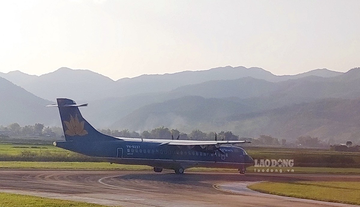 Dự án Sân bay Điện Biên tiếp tục có nhiều gói thầu chậm tiến độ sau hơn 1 năm triển khai. Ảnh: PV