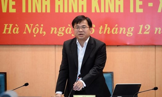 Ông Trương Việt Dũng, Chánh Văn phòng, Người phát ngôn của UBND TP Hà Nội. Ảnh: Trung Nguyên