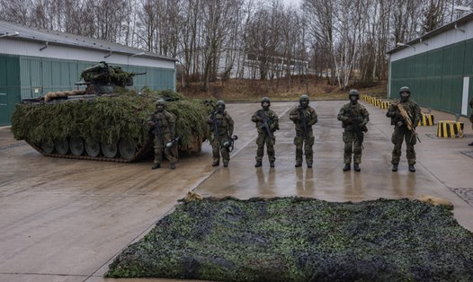 Đức sẽ cung cấp cho Ukraina khoảng 40 xe chiến đấu bộ binh Marder. Ảnh: AFP