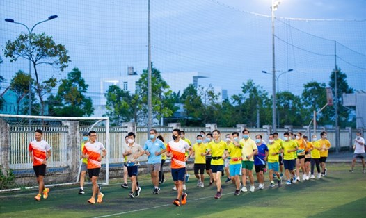 Chạy là bộ môn được nhiều cán bộ, đoàn viên, người lao động PVCFC tham gia tại các hội thao. Ảnh: Lan Anh