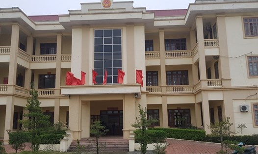 Trụ sở Đảng ủy - HĐND - UBND xã Mai Sơn, huyện Yên Mô, Ninh Bình. Ảnh: Diệu Anh