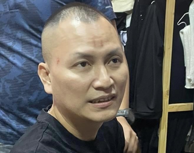 Thao "điên" - kẻ mang 2 lệnh truy nã đã bị bắt. Ảnh: Công an Hà Nội