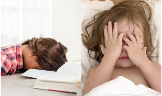Giữ một lịch trình đi ngủ đều đặn sẽ giúp cơ thể trẻ thích nghi với thói quen, giảm tình trạng mất ngủ. Đồ họa: Thanh Ngọc