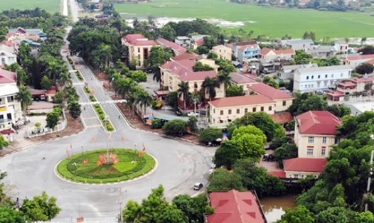 Một góc huyện Lâm Thao, tỉnh Phú Thọ. Ảnh: Vượng Phát