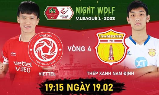 Câu lạc bộ Nam Định có chuyến làm khách trước Viettel FC. Ảnh: FPT Play