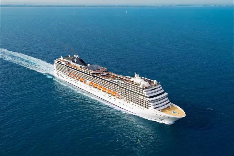 Du lịch vòng quanh thế giới chỉ với một chuyến tàu. Ảnh: MSC CRUISES