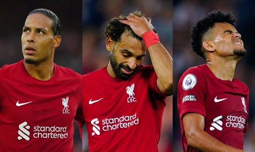 Các trụ cột của Liverpool sa sút phong độ thảm hại ở mùa giải năm nay.  Ảnh: Sky Sports