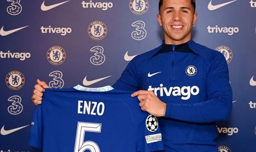 Chelsea phá kỷ lục chuyển nhượng của bóng đá Anh để có Enzo Fernandez. Ảnh: Chelsea FC