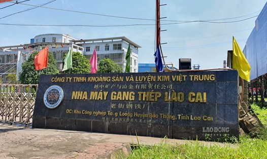 Công ty TNHH Khoáng sản và Luyện kim Việt – Trung được xác định đang nợ thuế hơn 100 tỉ đồng. Ảnh: Văn Đức.