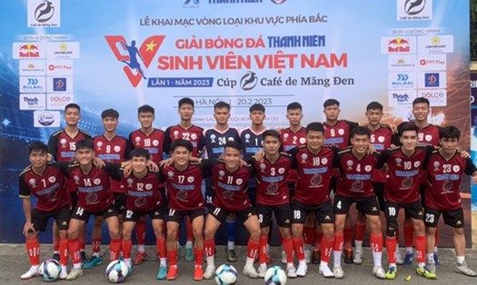 Vòng loại phía bắc giải bóng đá Thanh Niên Sinh viên Việt Nam 2023 có 6 đội bóng tham dự. Ảnh: Tiến Đạt