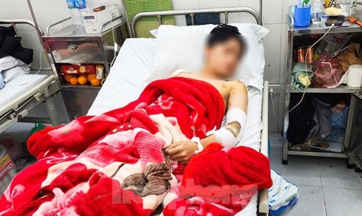 Bệnh nhân Hoàng V. (Trường Cao đẳng Du lịch Lào Cai) đã qua cơn nguy hiểm và đang hồi phục sức khỏe.