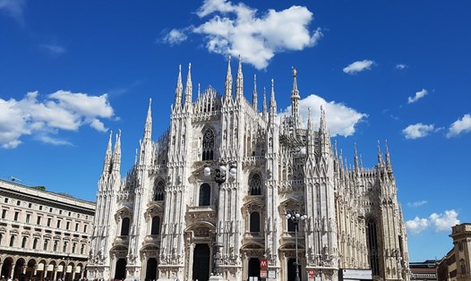 Nhà thờ Duomo ở Milan, Italia. Ảnh: Hiệp hội Veneranda Fabbrica del Duomo