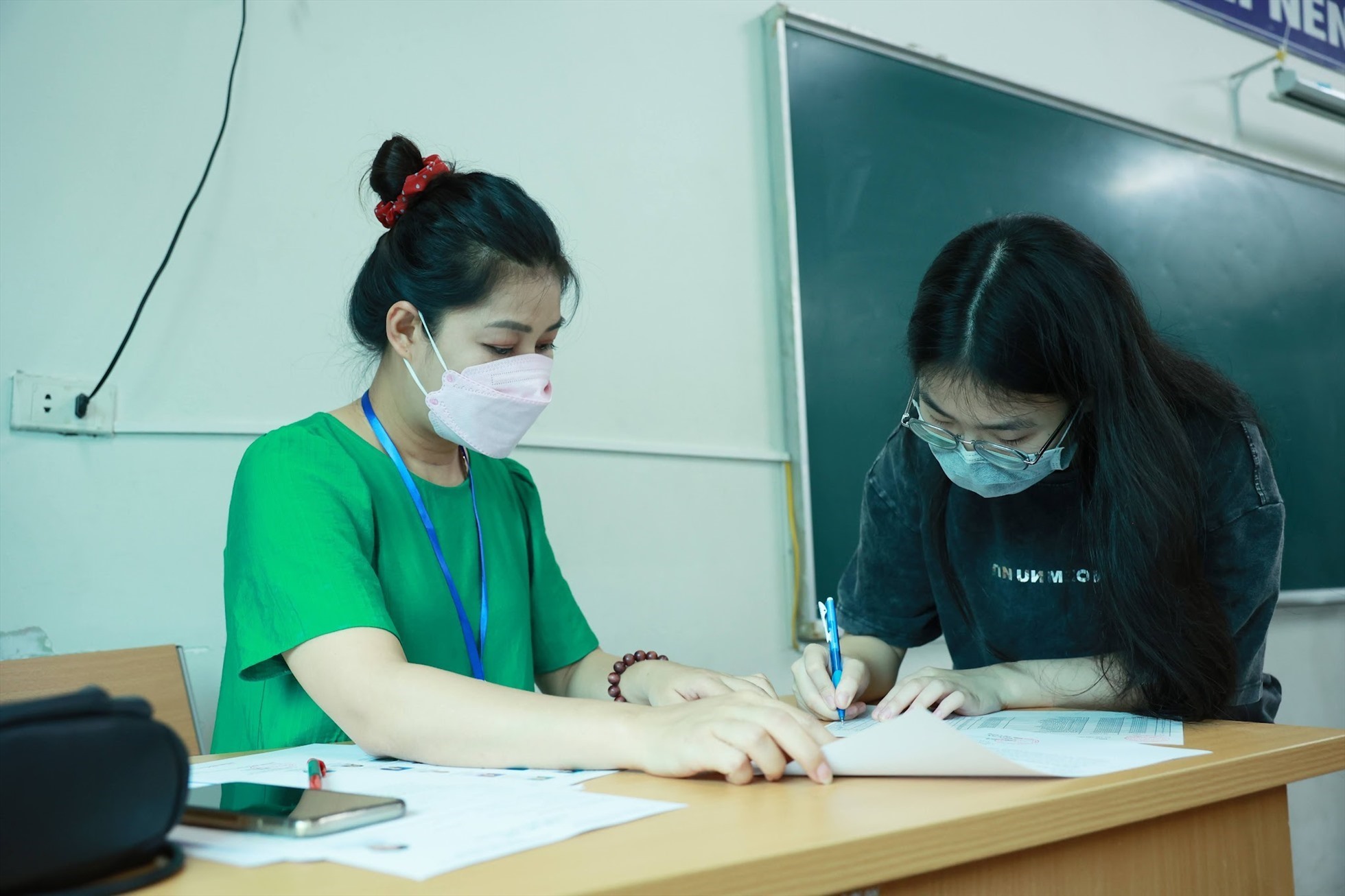 Thí sinh tham dự kỳ thi tốt nghiệp THPT năm 2022. Ảnh: Hải Nguyễn