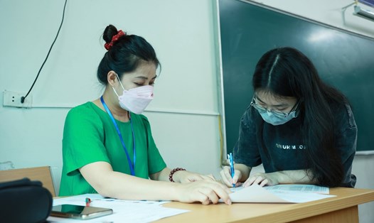 Thí sinh tham dự kỳ thi tốt nghiệp THPT năm 2022. Ảnh: Hải Nguyễn