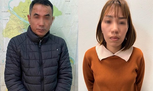 N.M.C (trái) bị khởi tố về hành vi hiếp dâm trẻ dưới 16 tuổi. Ảnh: Công an Tuyên Quang