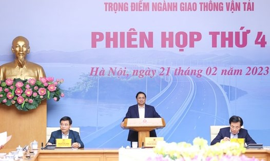 Thủ tướng Phạm Minh Chính phát biểu khai mạc phiên họp. Ảnh: VGP/Nhật Bắc