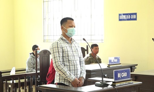 Bị cáo Nguyễn Tuấn Khải tại phiên tòa. Ảnh: Thanh Thanh