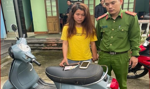 Công an Quảng Nam bắt giữ đối tượng có 5 tiền án còn trộm cắp giữa ban ngày. Ảnh: Công an huyện Thăng Bình