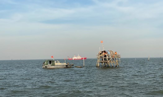 Huyện Kiến Thuỵ đang phối hợp điều tra, xác minh, xử lý vụ "hỗn chiến" trên biển xảy ra ngày 20.2. Ảnh minh hoạ: Cổng TTĐT Hải Phòng