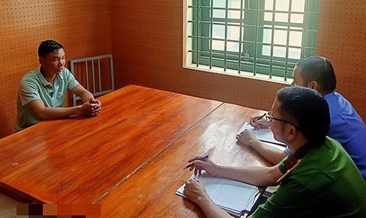 Qua quá trình đấu tranh, Triệu Tạ Mềnh đã thừa nhận hành vi hiếp dâm nữ hướng dẫn viên du lịch. Ảnh: Công an tỉnh Hà Giang