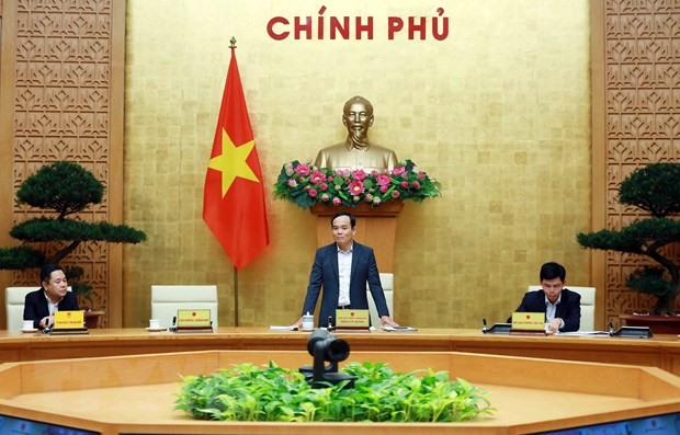 Phó Thủ tướng Trần Lưu Quang, Chủ tịch Ủy ban an ninh hàng không phát biểu. Ảnh: Thanh Thảo/TTXVN