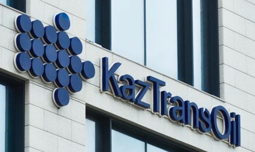 Logo công ty dầu khí Kazakhstan Kaztransoil. Ảnh: KazTransOil