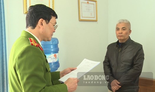 Bị can Nguyễn Trung Hải - Giám đốc Chi cục Đăng kiểm số 11 (Cục Đăng kiểm Việt Nam). Ảnh: Bá Dương