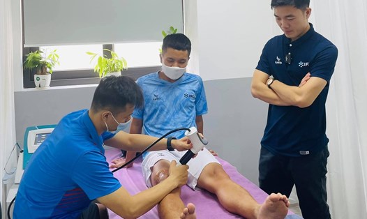 Trung tâm hồi phục chấn thương thể thao quốc tế (IRC)  của tiền vệ Lương Xuân Trường. Ảnh: Đỗ Kim Phúc