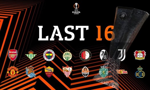 16 đội vào vòng 1/8 Europa League đã được xác định. Đồ họa: Lê Vinh