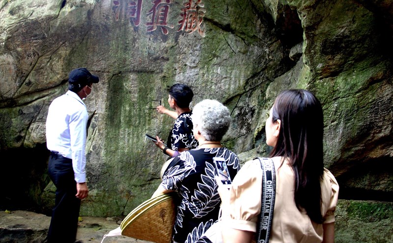 Đà Nẵng giới thiệu, quảng bá Ma nhai trong lễ hội Quán Thế Âm 2023.. Ảnh: Bảo tàng Đà Nẵng