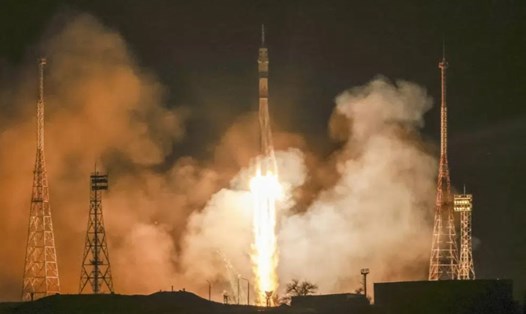 Tàu vũ trụ Nga phóng ngày 24.2. Ảnh: Cơ quan vũ trụ Nga