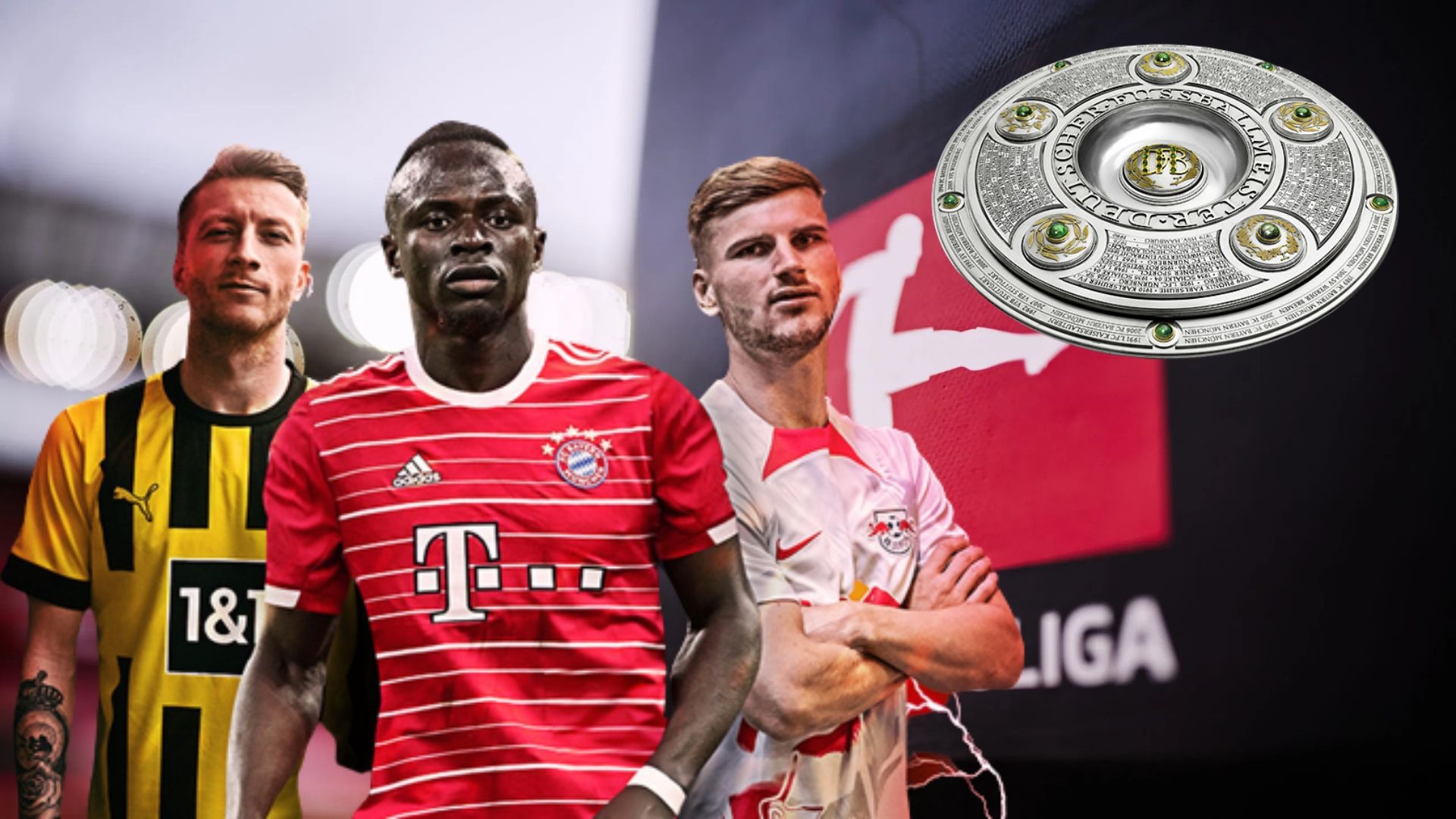 Bundesliga mùa giải năm nay có thể chào đón nhà vô địch mới.  Đồ họa: Văn An