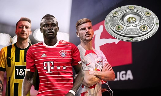 Bundesliga mùa giải năm nay có thể chào đón nhà vô địch mới.  Đồ họa: Văn An