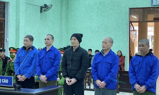 5 đối tượng tại Cao Bằng đã lĩnh án 100 năm tù giam vì mua bán trái phép chất ma tuý. Ảnh: Đơn vị cung cấp.