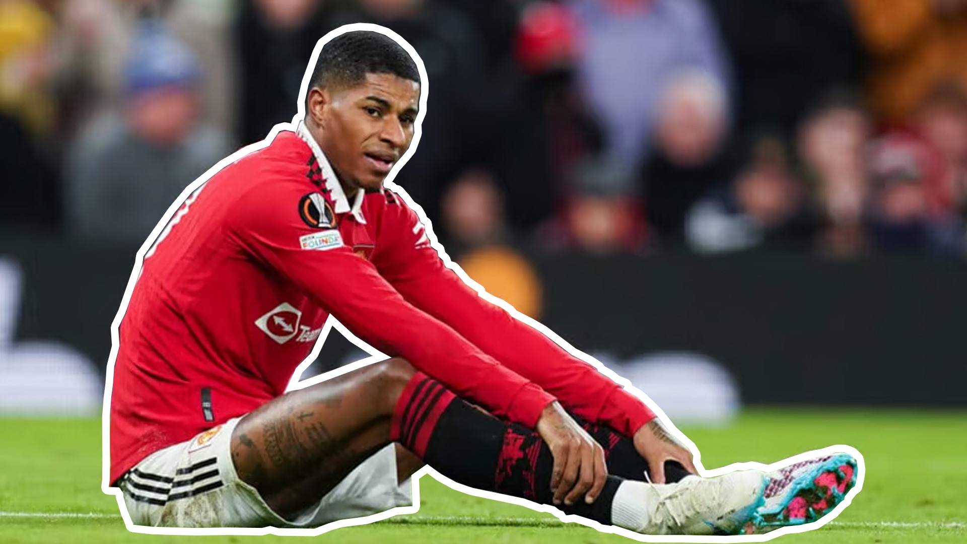 Rashford đang là chân sút hay nhất của Man United mùa này. Ảnh thiết kế: Việt Hùng