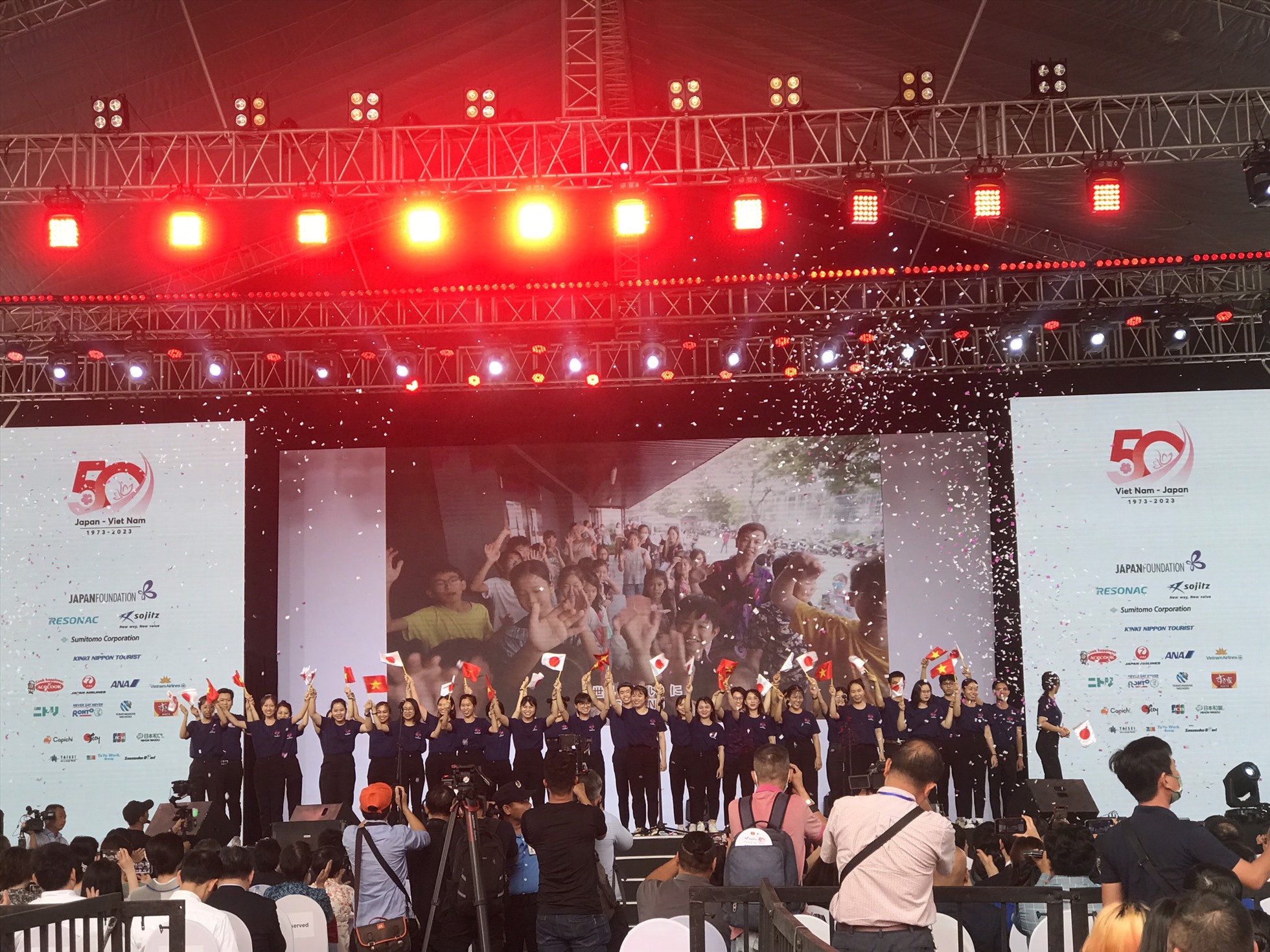 Khai mạc Lễ hội Việt - Nhật lần thứ 8. Ảnh: Y Thanh.