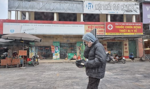 Một người ăn xin tại TP Vinh (Nghệ An). Ảnh: Quang Đại