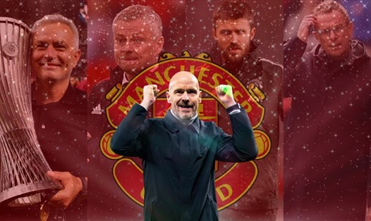 Man United sẽ bước ra khỏi "địa ngục" cùng huấn luyện viên Erik ten Hag? Đồ họa: Lê Vinh