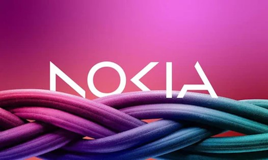 Logo mới của Nokia được công bố tối 26.2. Ảnh: Chụp màn hình
