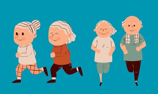 Đối với những người từ 50 tuổi trở lên, việc bắt đầu chạy bộ mang đến nhiều lợi ích. Đồ họa: Thanh Ngọc