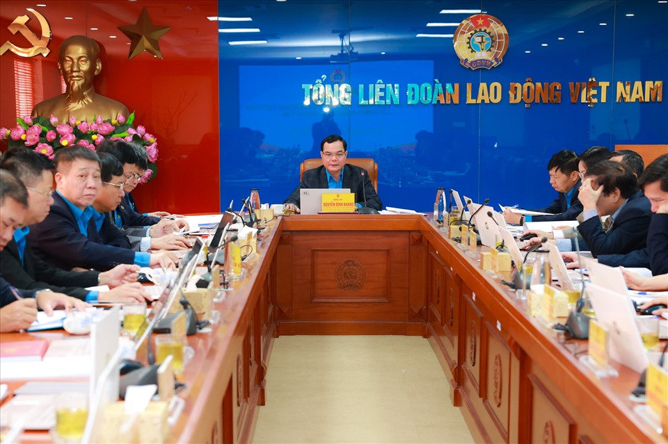 Dự kiến triệu tập 1.100 đại biểu chính thức dự Đại hội XIII Công đoàn Việt Nam