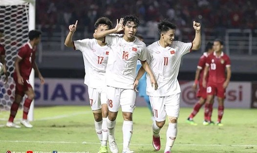 Tiền vệ Đinh Xuân Tiến của U20 Việt Nam được AFC điểm mặt sẽ tỏa sáng ở Giải U20 Châu Á 2023. Ảnh: VFF