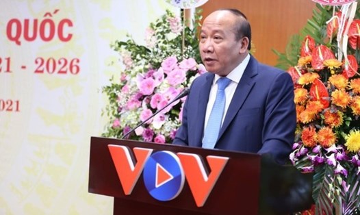 Phó Tổng Giám đốc Đài Tiếng nói Việt Nam Trần Minh Hùng. Ảnh: VGP