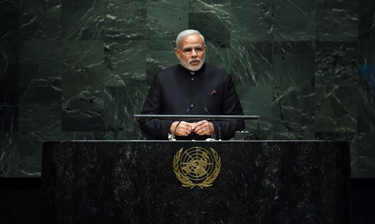 Thủ tướng Ấn Độ Narendra Modi. Ảnh: Website của Thủ tướng Ấn Độ