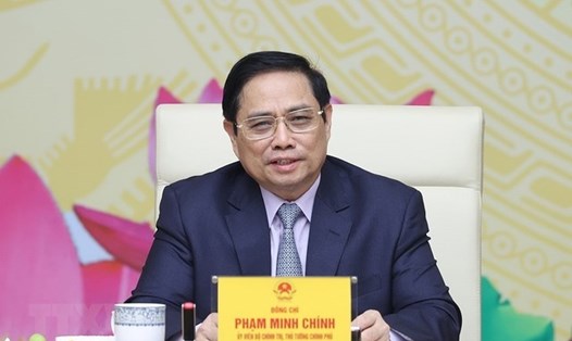 Thủ tướng Chính phủ Phạm Minh Chính là Chủ tịch Ủy ban quốc gia Đổi mới giáo dục và đào tạo giai đoạn 2023 – 2026. Ảnh: VGP