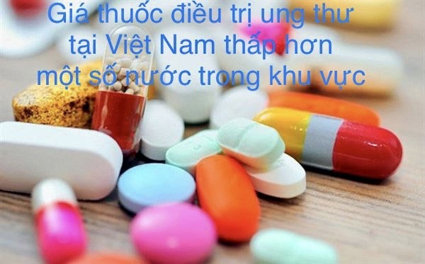 Bộ Y tế: Giá thuốc ung thư tại Việt Nam thấp hơn nhiều nước trong khu vực